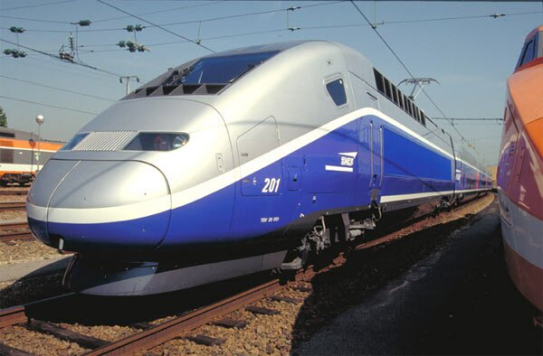 Рекордный электровоз TGV