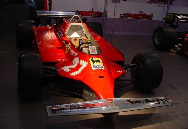 формула один Ferrari 126CK