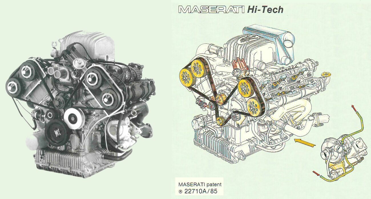 двигателя Maserati V6-4AC-36v
