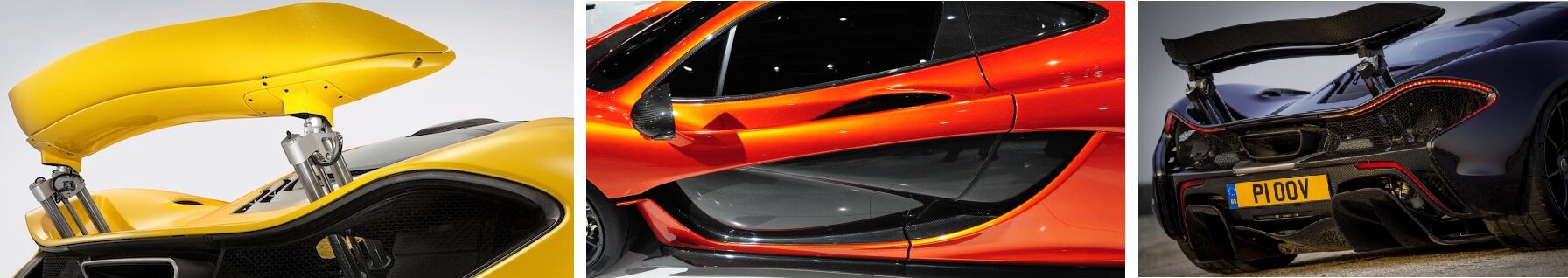Аэродинамические элементы McLaren P1